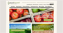 Desktop Screenshot of goodharvestmarket.com
